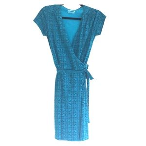 PACT wrap dress.